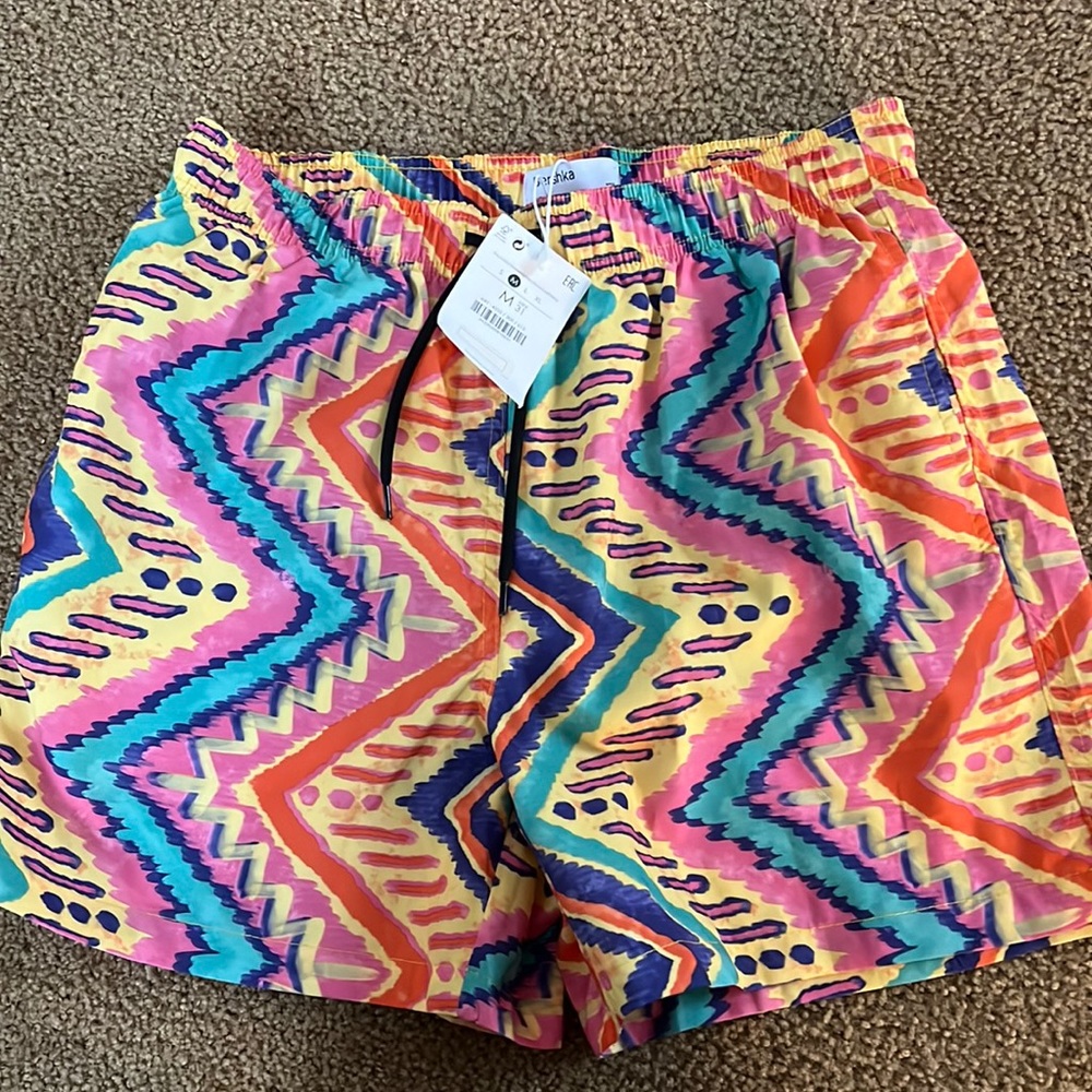 NWT Bershka Mens Swim Trunks (M)